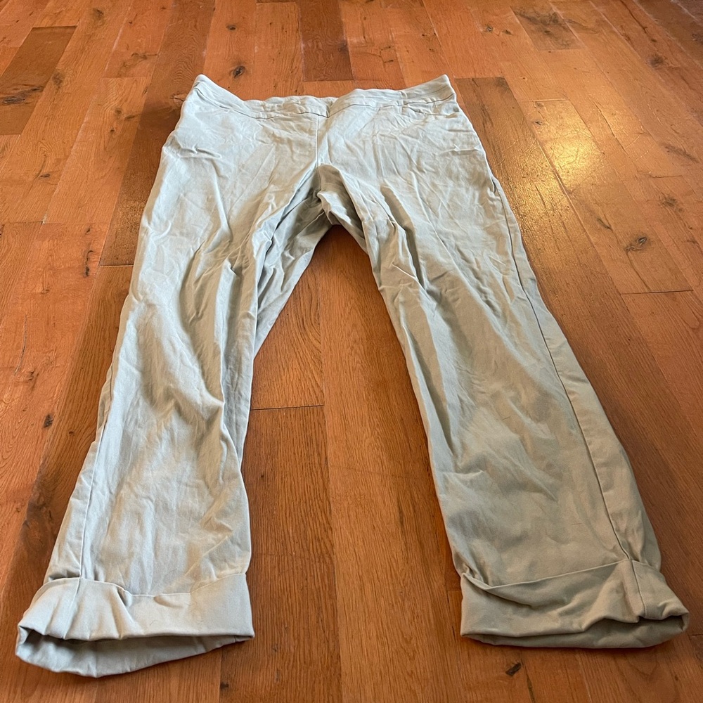 Triba beige khaki pants, size 16w, great condition